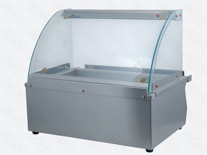 ГРИЛЬ ГАЛЕЧНЫЙ С ЭКРАНОМ HURAKAN HKN-PEG530S